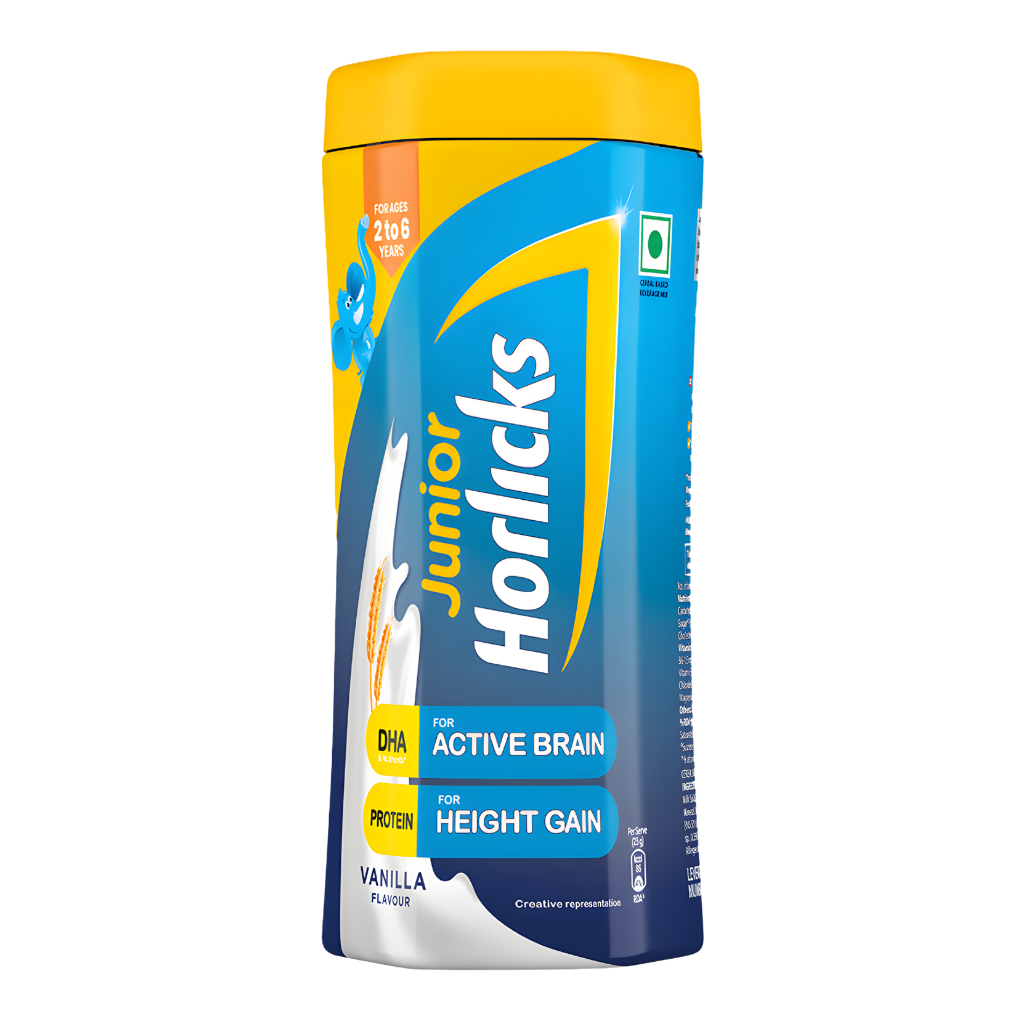 Horlicks Junior Vanilola 500 g buy online USA - 1